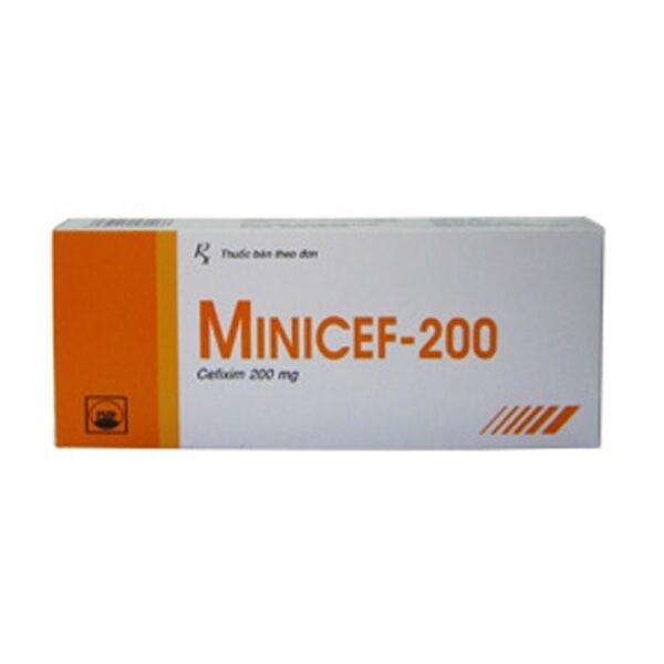 Minicef 200 - Cefixime 200 mg