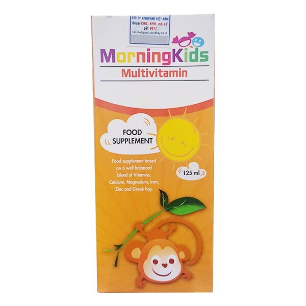 Morningkids Multivitamin 125ml giúp bổ sung Vitamin