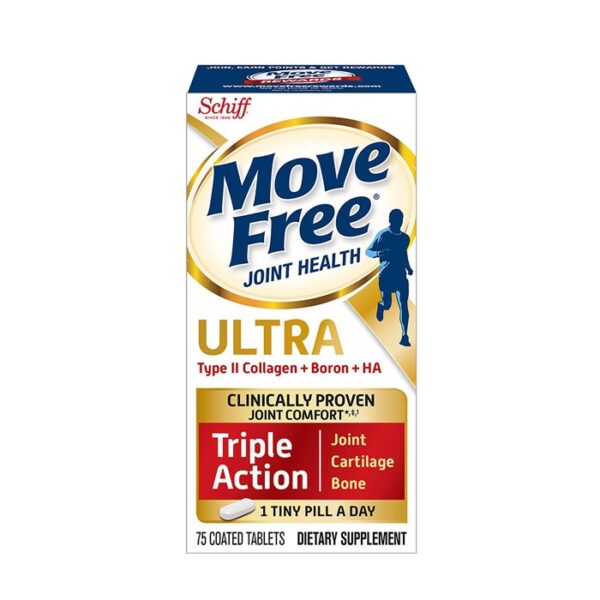 Tpbvsk  xương khớp Schiff  Move Free Ultra Triple Action, Hộp 75 viên