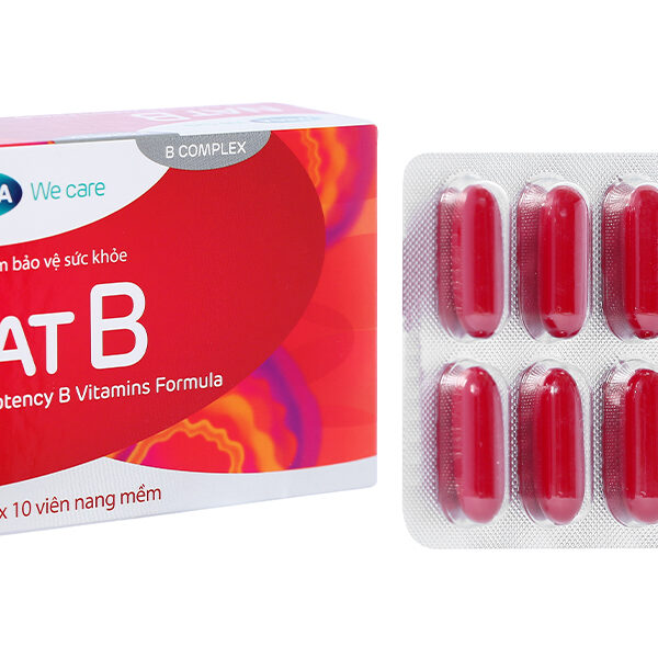 Nat B bổ sung vitamin B, giảm mệt mỏi