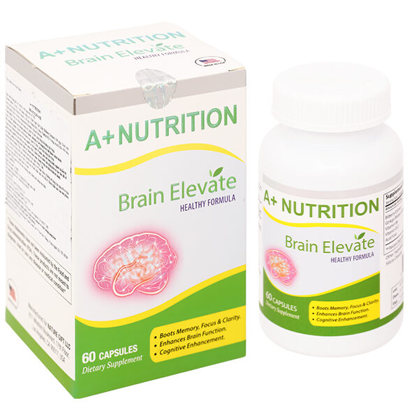 A+ Nutrition Brain Elevate cải thiện tình trạng suy giảm trí nhớ