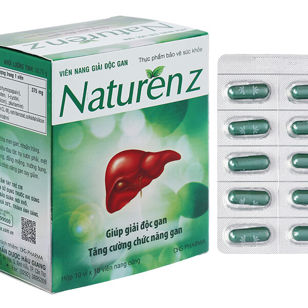 Naturen Z hỗ trợ giải độc, tăng cường chức năng gan
