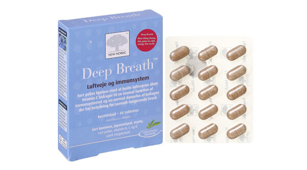 New Nordic Deep Breath hỗ trợ giảm viêm xoang, hen suyễn