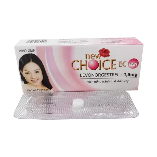 NewChoice EC 1.5mg Nam Hà 1 vỉ x 1 viên