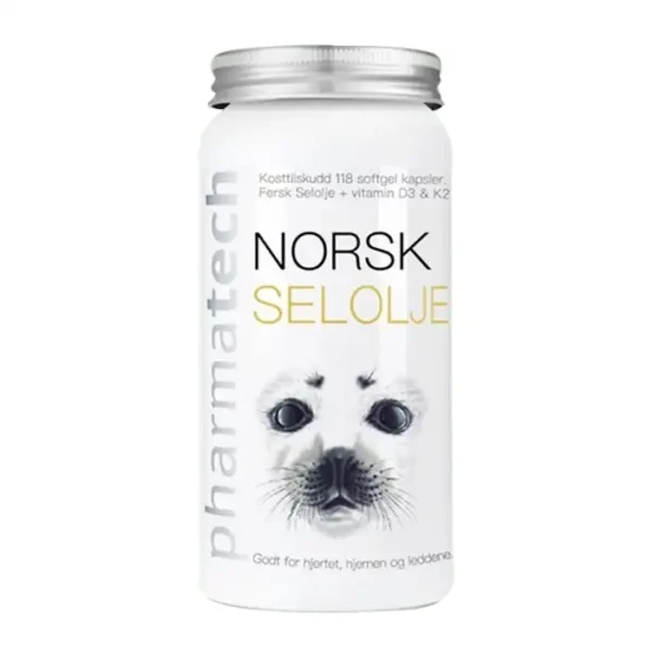 Norsk Selolje Pharmatech 118 viên - Viên dầu hải cầu