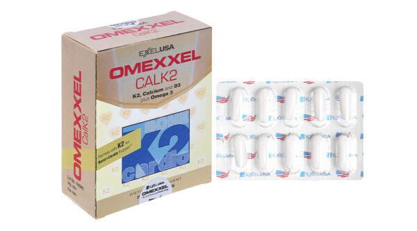 Omexxel CalK2 giúp xương, răng chắc khỏe