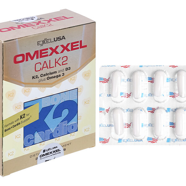 Omexxel CalK2 giúp xương, răng chắc khỏe
