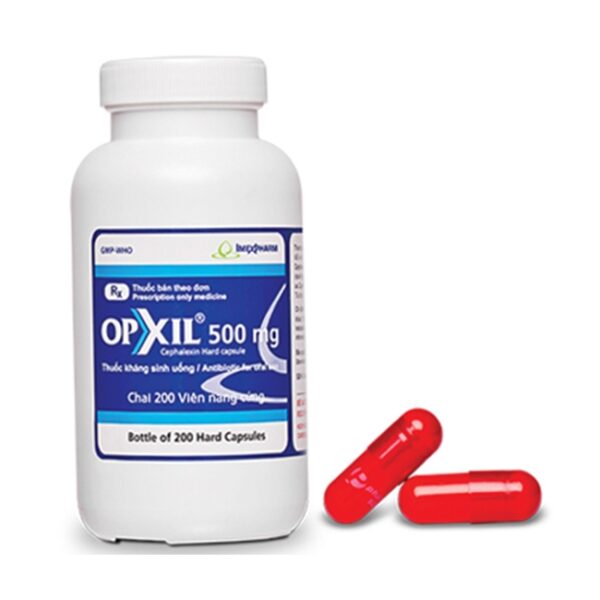 Thuốc kháng sinh Imexpharm Opxil 500mg, Chai 200 viên