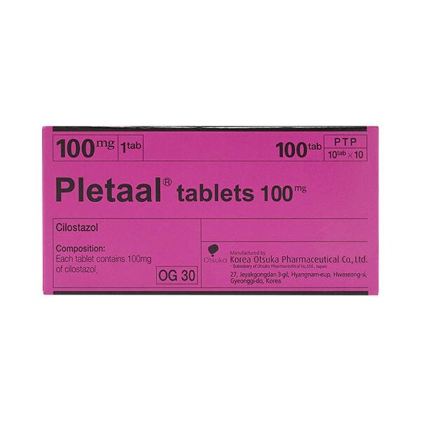 Thuốc Pletaal 100mg, Hộp 100 viên
