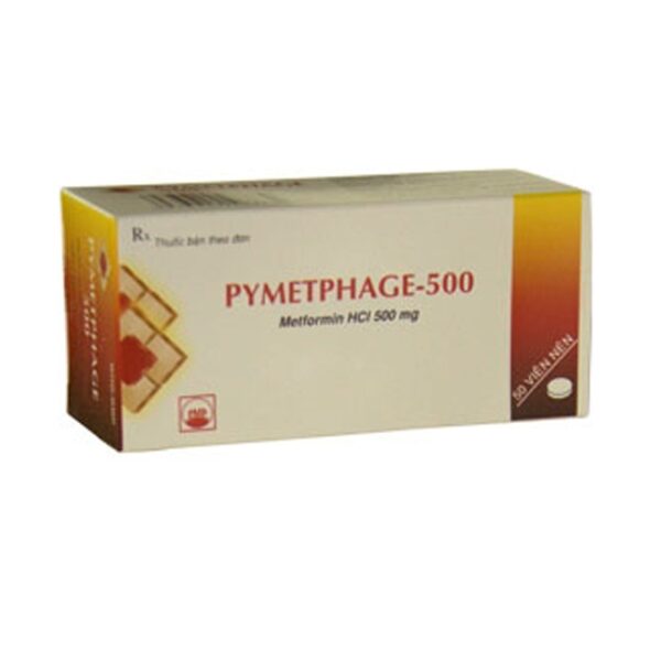 Thuốc Pymetpha 500mg, Hộp 50 viên