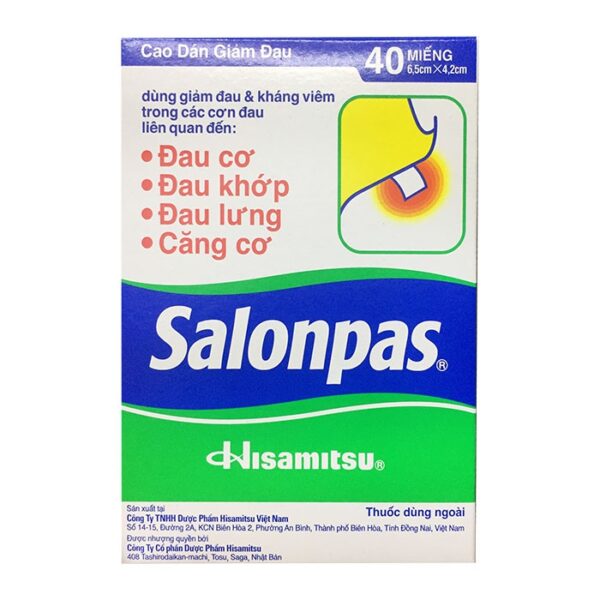 Salonpas Hisamisu - Cao dán giảm đau