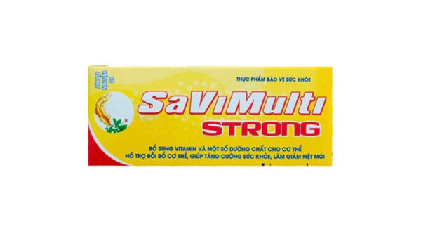 SaViMulti Strong bồi bổ cơ thể, tăng đề kháng