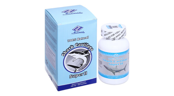 Sụn cá mập Shark Cartilage Super II tái tạo sụn khớp, ngừa thoái hóa