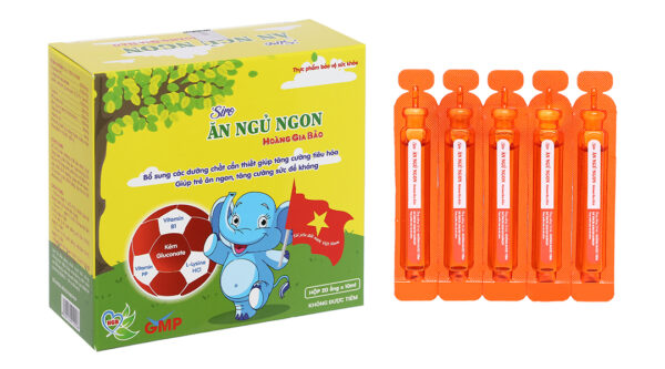 Siro Ăn Ngủ Ngon Hoàng Gia Bảo hỗ trợ tăng đề kháng