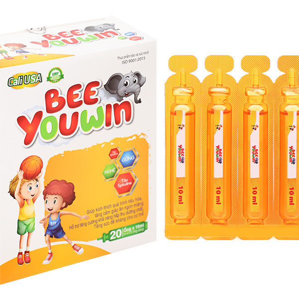 Siro Cali USA Bee Youwin giúp ăn ngon miệng, hỗ trợ tiêu hóa