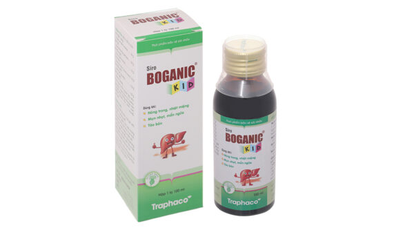 Siro Boganic Kid thanh nhiệt, giảm táo bón