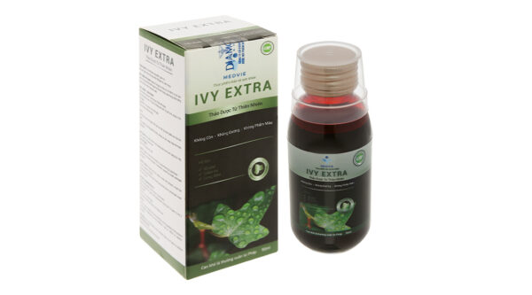 Siro Ivy Extra hỗ trợ giảm ho, bổ phổi