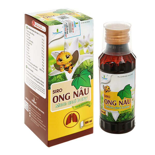 Siro Ong Nâu hỗ trợ giảm ho, bổ phổi