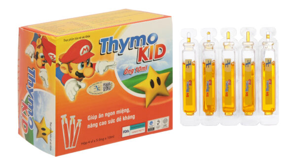 Siro ThymoKid giúp ăn ngon miệng, tăng đề kháng