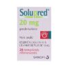 Thuốc Sanofi Solupred 20mg, Chai 20 viên