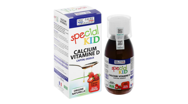 Siro Special Kid Calcium Vitamine D hỗ trợ phát triển chiều cao