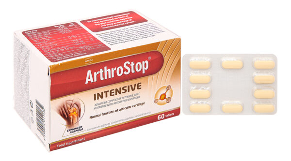 Stada ArthroStop Intensive giúp tăng tiết dịch khớp, giảm khô khớp