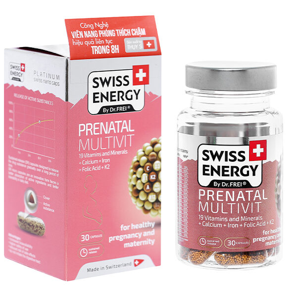 Viên nang Swiss Energy bổ sung vitamin cho bà bầu