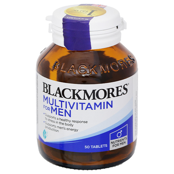 Blackmores Multivitamin For Men bổ sung vitamin cho nam