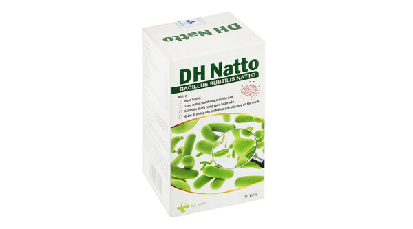 DH Natto hỗ trợ hoạt huyết, giúp tăng cường lưu thông máu lên não