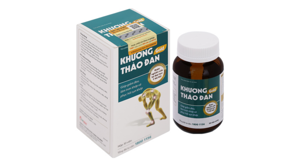 Khương Thảo Đan Gold giúp giảm triệu chứng thoái hóa khớp