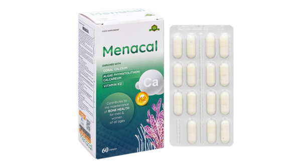 Menacal bổ sung canxi, khoáng chất cho cơ thể ngừa loãng xương