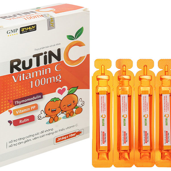 Dung dịch RuTin C bổ sung vitamin C tăng cường đề kháng