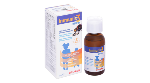 Siro Immunix3 Children hỗ trợ tăng cường đề kháng