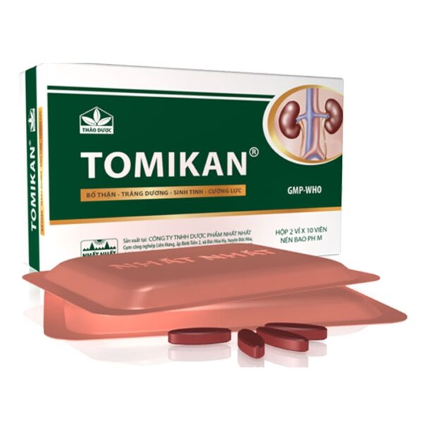 Thuốc bổ thận Nhất Nhất Tomikan, Hộp 20 viên