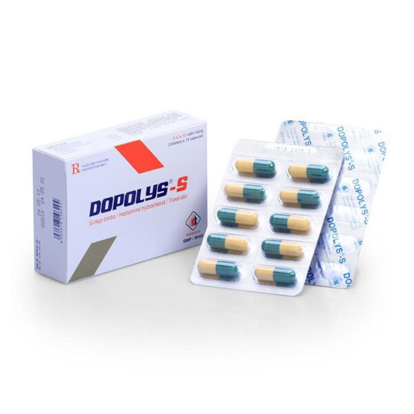 Thuốc điều trị giãn mạch, bệnh trĩ Dopolys-s Domesco