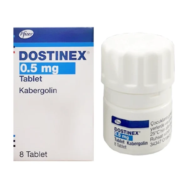 Thuốc Dostinex 0.5mg, Hộp 8 viên