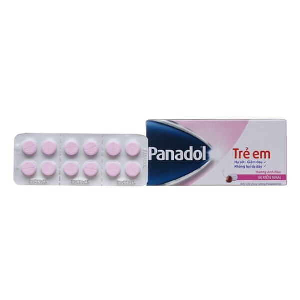 Thuốc giảm đau, hạ sốt Panadol 120mg