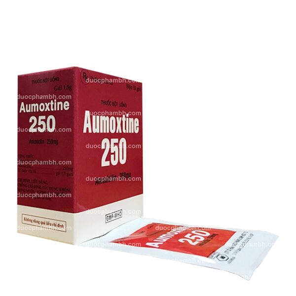 Thuốc kháng sinh AUMOXTINE 250 - Aumoxicilin 250mg