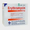 Thuốc kháng sinh Erythromycin 500mg 10 vỉ x 10 viên