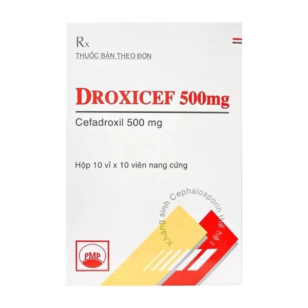 Thuốc kháng sinh PMP Droxicef 500 mg