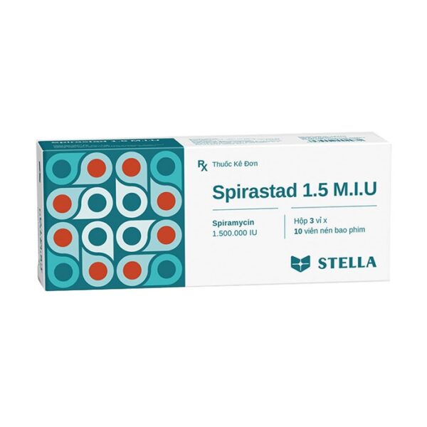 Thuốc kháng sinh Stella Spirastad 1.5 M.I.U