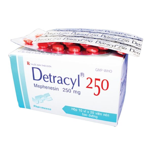 VPC Detracyl 250mg, Hộp 200 viên