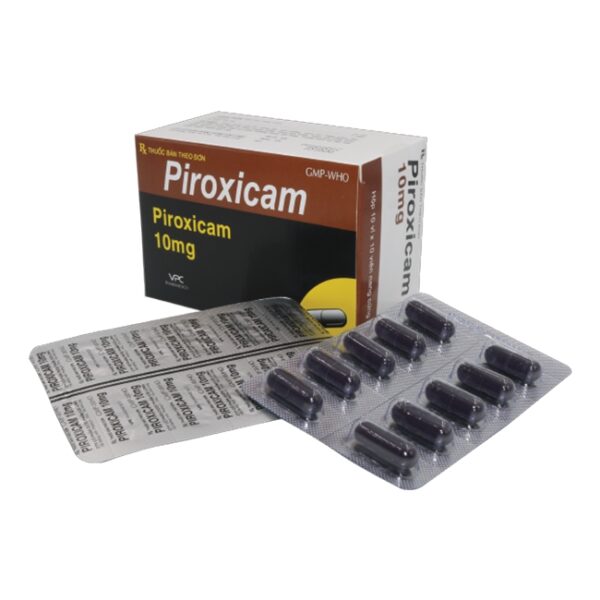 Thuốc kháng viêm VPC Piroxicam 10mg, Hộp 100 viên