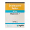 Dolutegravir 50mg Mylan, Hộp 30 viên