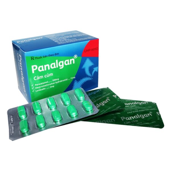 VPC Panalgan cảm cúm, Hộp 100 viên