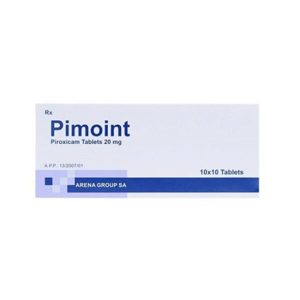 Thuốc Pimoint 20mg, Piroxicam 20mg, Hộp 100 viên