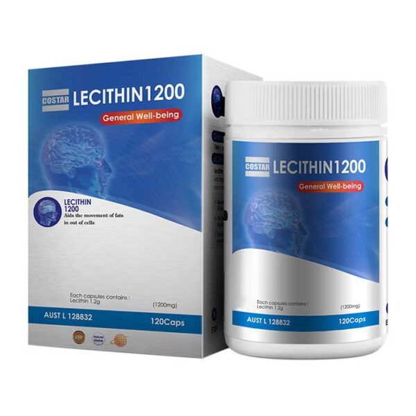 Tinh chất mầm Đậu Nành Costar Lecithin 1200mg Hộp 120 viên