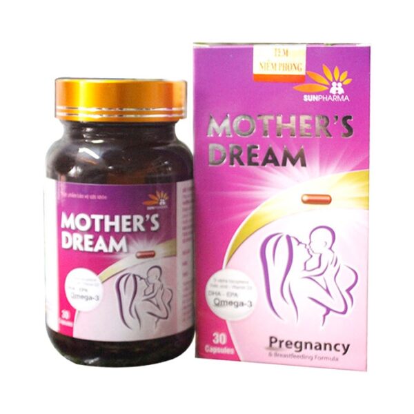 Tpbvsk cho bà bầu Mother's Dream, Hộp 30 viên