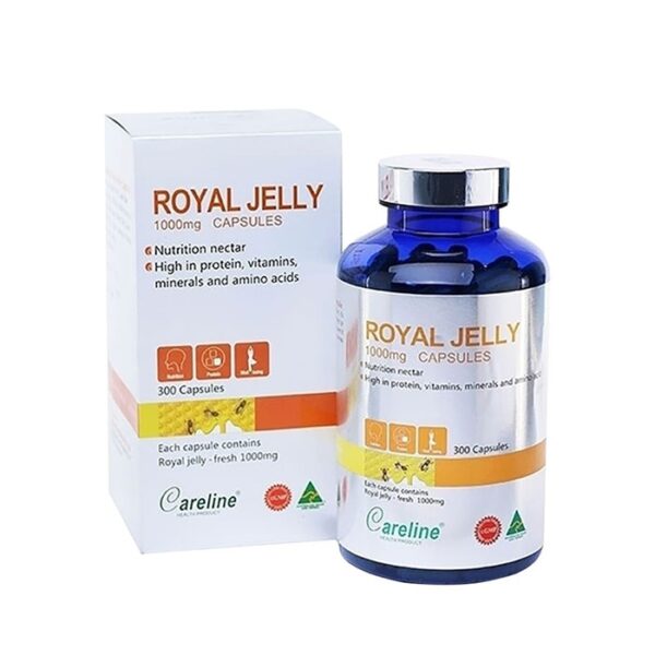 Tpbvsk Sữa ong chúa Careline Royal Jelly 1000mg, Chai 300 viên