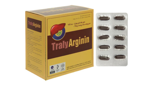 TralyArginin hỗ trợ giải độc gan, tăng cường chức năng gan